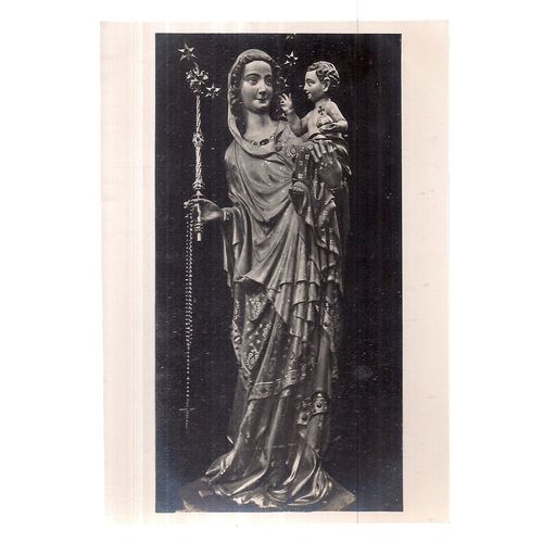 MADONNA, DOM, KOLN , GERMANY unused vintage postcard cathedral art =