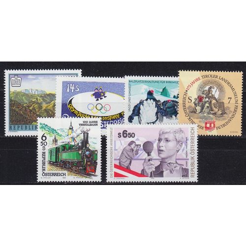 ÖSTERREICH AUSTRIA [1998] Jahr ex ( **/mnh ) [01]