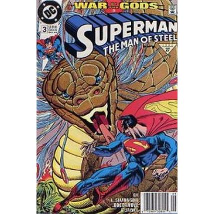 Superman: Man of Steel (Vol 1) # 003 VFN+ ORIG US COMICS