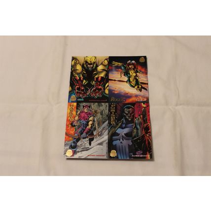 1994 Marvel Universe V Fleer PROMO SHEET