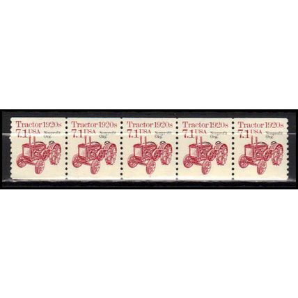 2127a 7.1c Tractor Very Fine MNH Dry Gum PNC 1/5 X0799