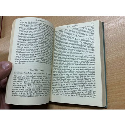 1946 FRANCOIS RABELAIS "GARGANTUA & PANTAGRUEL" VOL 2 FICTION HARDBACK BOOK (P3)