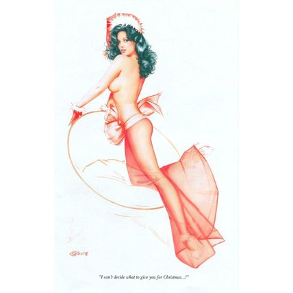 Olivia De Berardinis magazine Pin Up art #4