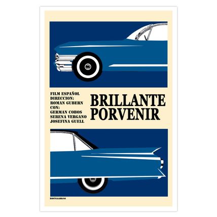 Movie Poster 4 Spanish film"Brilliant FUTURE"art.Home room wall decoration