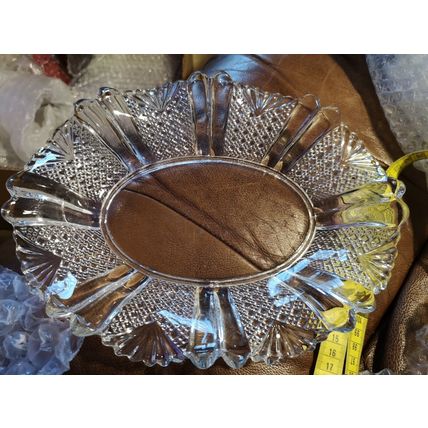 Cut Glass Candy Dish