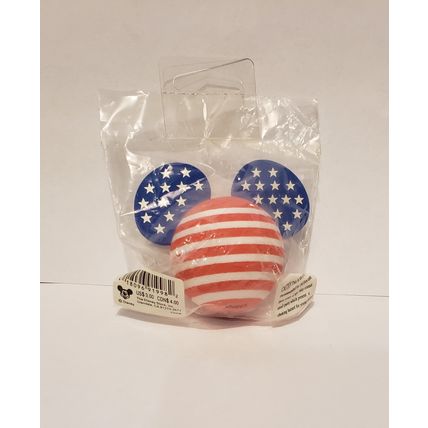 DISNEY MICKEY EARS 4TH OF JULY STARS & STRIPES CAR TRUCK ANTENNA TOPPER~NEW