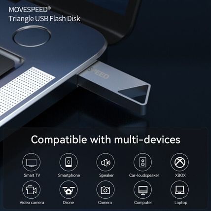 MOVESPEED Dust Waterproof Keyring 64GB USB Flash Drive Memory Stick Pen Drive