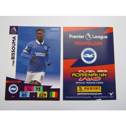 Panini Adrenalyn XL Premier League 2020/21 Numbers 172-369 Cards Choice (ef10)