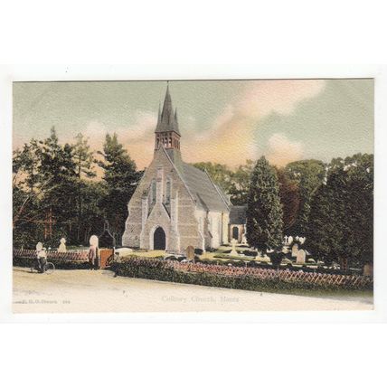 Christ Church Colbury Postcard Hampshire FGO Stuart 444