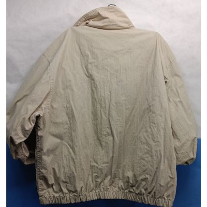 Vintage Timberland Men's Large Weathergear Khaki Bomber Jacket Outdoor Clothing