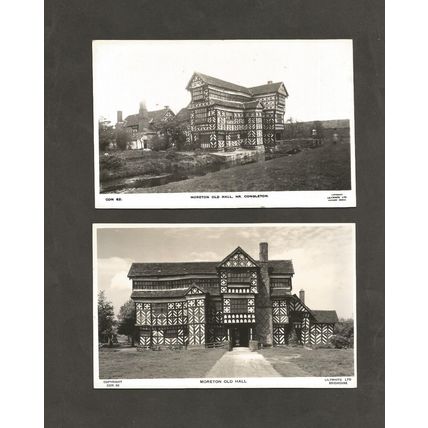 Postcards Cheshire Congleton Moreton Old Hall