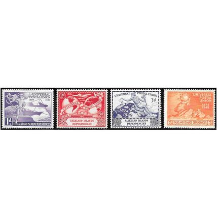 1949 The 75th Anniversary of the Universal Postal Union Mounted Mint C4