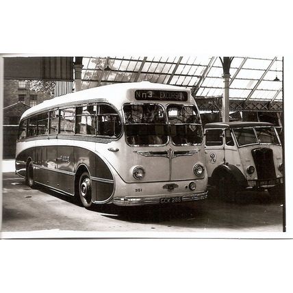 Black & White Photograph of Ribble Motor Services Ltd. - GCK 286