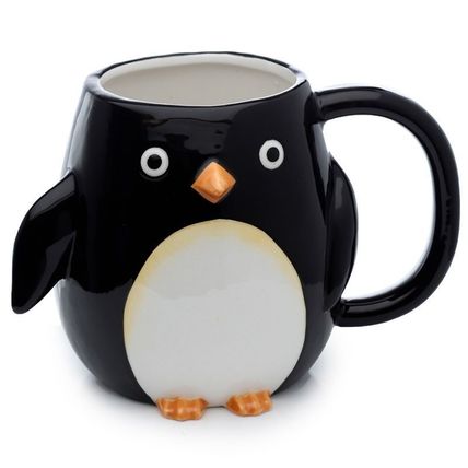 Penguin Ceramic Mug 10.5 CM Drink Beverage Home Decor