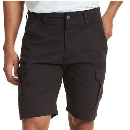 Mens Cargo Cotton Shorts Combat Short Casual 6 Pockets Half Pants