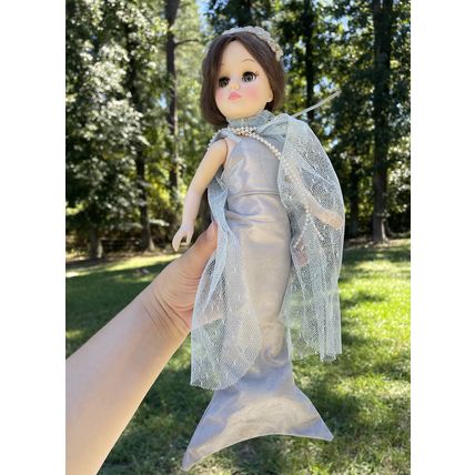 VTG Effanbee 11" The Little Mermaid Doll #1167 Storybook Collection - Brown Hair