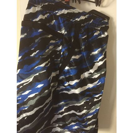 NEW And 1 Mens Medium Basketball Blue Camo Shorts - 32/34 8'' Inseam