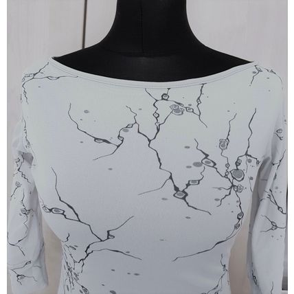 TFNC Bodycon Dress Light Grey Pattern Double Layer Mesh Size 10 12 UK Lot