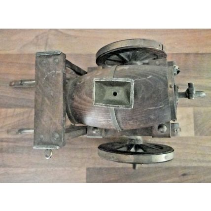Interesting large wooden Old Vintage model horse Ale carriage - cart Wagon Trap