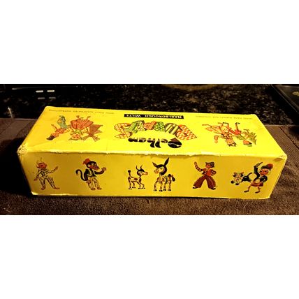 Old Pelham Green Wicked Witch Marionette Puppet W/Box 1960s (Made In England)