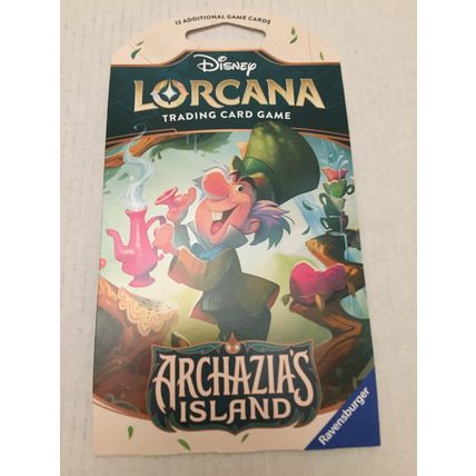 NEW Three Disney Lorcana Archazia's Island Trading Card Game Packs - 36 Cards