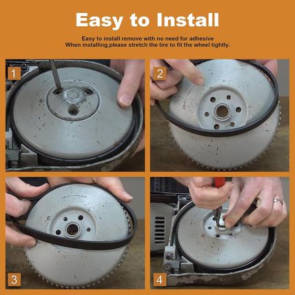 2 Pack 45-69-0030 Blade Pulley Tires Compact Band Saw Replacement for Bandsaw 26