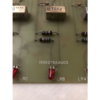 GENERAL ELECTRIC 193X278AAG03,36A353696AA RELAY W/3LED INDICATORS RED,CS