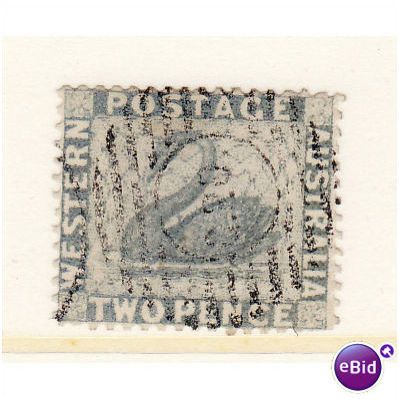 Western Australia 1888 sg 104 2d Grey Fine used
