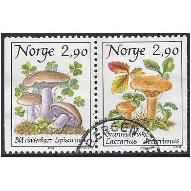 Mi 990/1: Mushrooms.