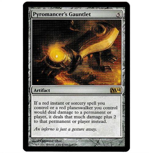 Magic the Gathering - Core 2014 - #214/249 - Pyromancer's Gauntlet