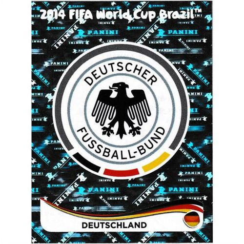 2014 Panini World Cup Soccer Stickers - #488 - Deutschland Logo