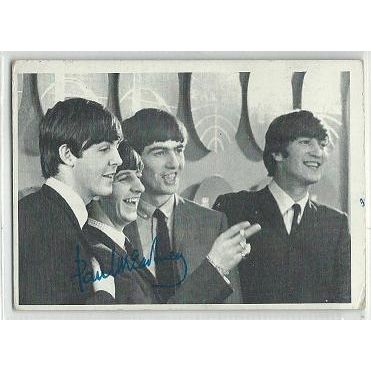 BEATLES 2nd series ' Paul, George , Ringo and John ' card # 64 (1964)