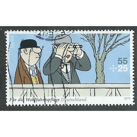 GER 2011 €0.55 + 25 'CHARITY STAMPS' FINE USED (EBID47-821)