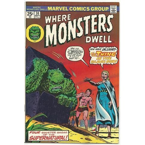 WHERE MONSTERS DWELL # 30 HI GRADE