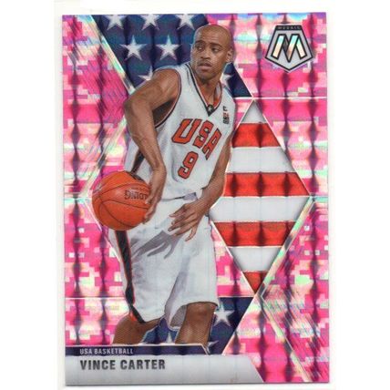 PRIZM PINK PRIZM VINCE CARTER USA REFRACTOR