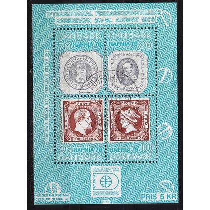 DÄNEMARK DANMARK [1975] MiNr 0580-83 Block 1 ( O/used )
