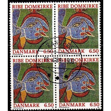 DÄNEMARK DANMARK [1987] MiNr 0893 4er ( O/used ) schön
