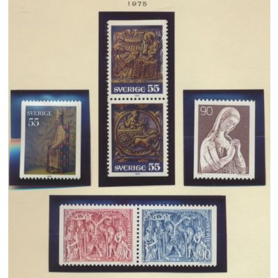 Sweden Stamps Scott #1143//1148, Mint Hinged, 5 Different