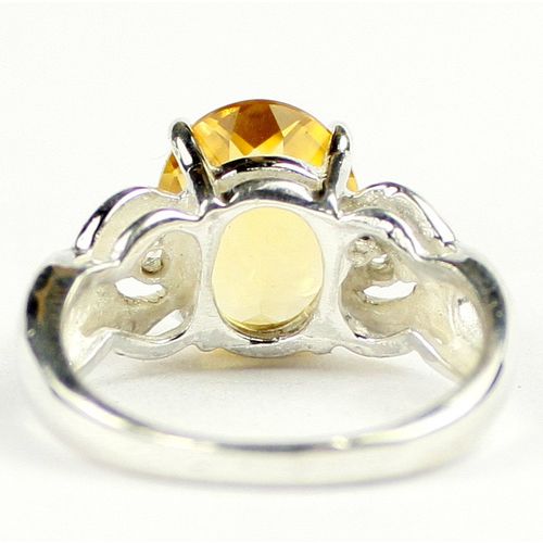 Citrine, 925 Sterling Silver Ladies Ring, SR243