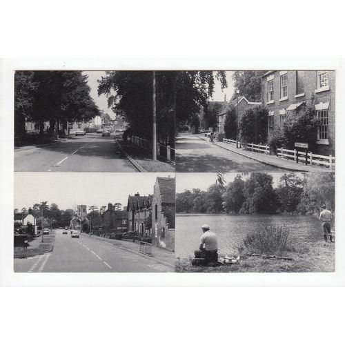 Multiview of Sheepy Magna Postcard Leicestershire 1980s