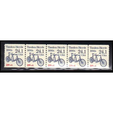 2266 24.1c Tandem Bicycle Fine MNH Dry Gum PNC 1/5 X1337