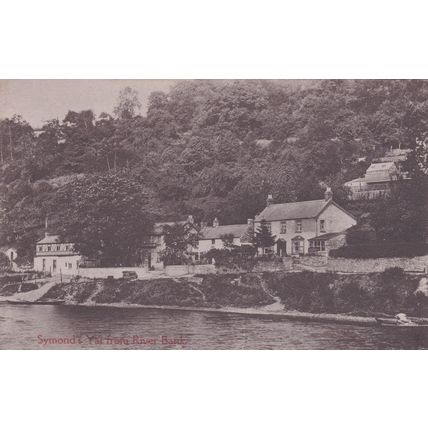 Standard size printed River Bank Symonds Yat Herefordshire