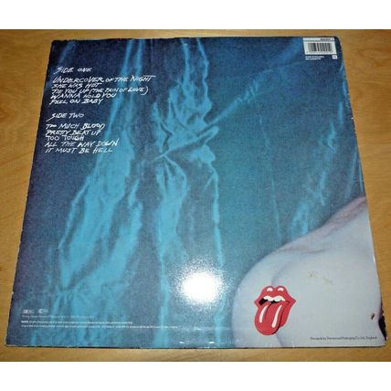 THE ROLLING STONES Undercover LP vinyl UK issue record 1987 Mick Jagger ROCK