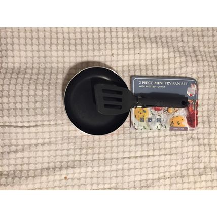 Brooklyn Steel Co. Mini Round Fry Pan & Slotted Turner 2-Pc. Set Lychee