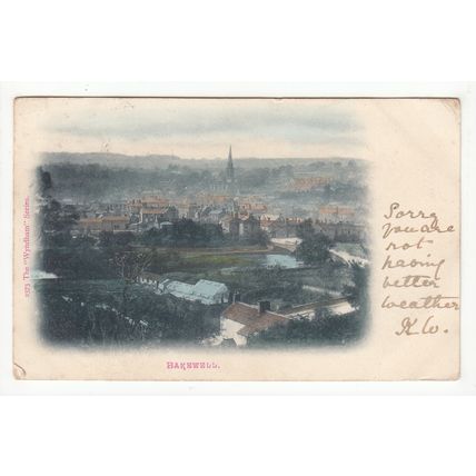 Bakewell Postcard Derbyshire 1903 Early Undivided Back The Wyndham Series
