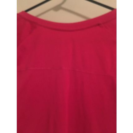 Danskin Now Women's Pink Athletic Short Sleeve T-Shirt Size Large