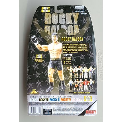 wwe wwf ljn classic superstars limited edition rocky balboa boxing figure