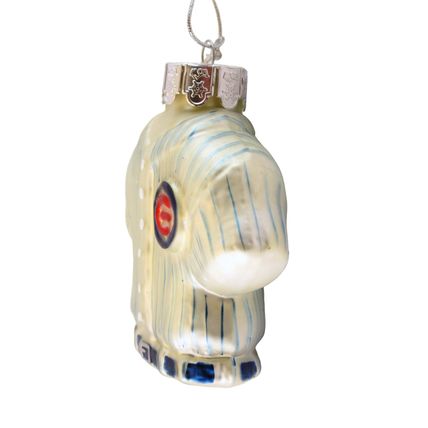 CUBS MAJOR LEAGUE BASEBALL HAND CRAFTED GLASS CHRISTMAS HOLIDAY ORNAMENT 2005