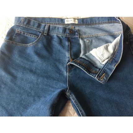 Denim Co. Straight Jeans W38/L32 ~ Waist 38" ~ Leg 30" 30L ~ Zip Fly