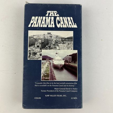 The Panama Canal VHS Video Tape History